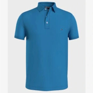 Tommy Hilfiger Boys Polo Shirt Size Large